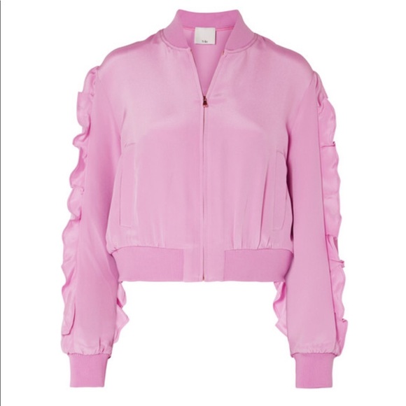 TIBI silk bomber jacket - Picture 2 of 7